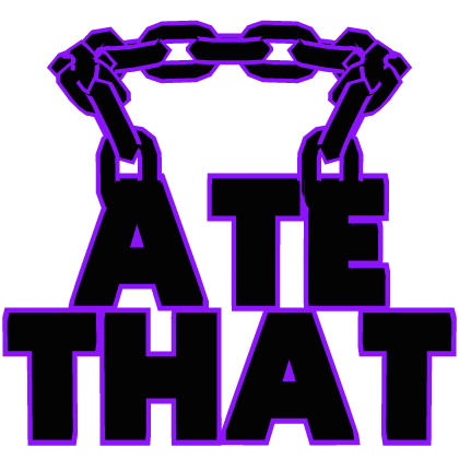 Cartoony Purple Ate That Chain Roblox item