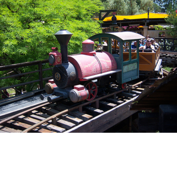 Big Thunder Rail road...