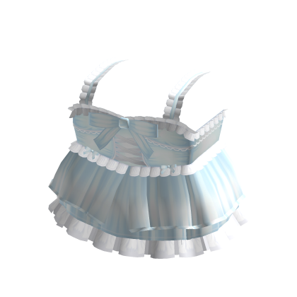 kawaii ruffle princess dress in blue lc ♡ thumbnail