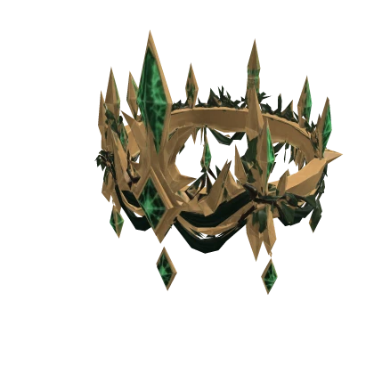 Celestium Verdant Crown Roblox item render
