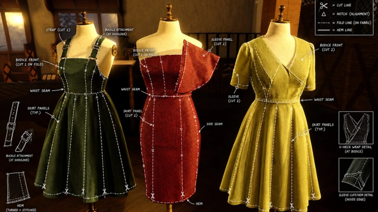 NEW DRESSES