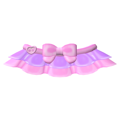 ♡ purple pink layered tweencore tutu skirt 🦄 Roblox item