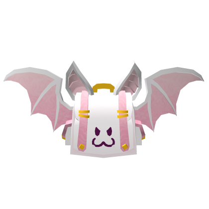 🦇 Batpack (Pink / White)