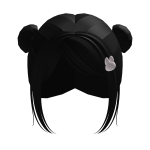 ♡꒰sweet mini buns in black꒱