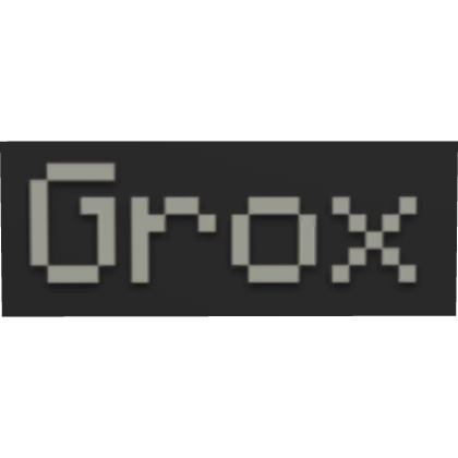 Grox Nametag