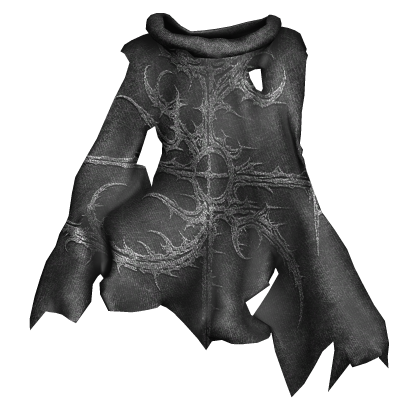 Flowing Black Sigil Cape Roblox item