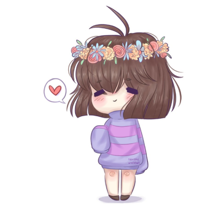 Cute Frisk Roblox decal