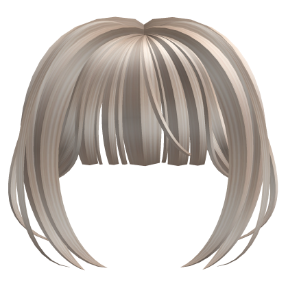 Cute Full Hair Bangs in Blonde Roblox item