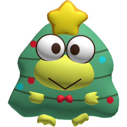 Christmas Keroppi Kitty Tree Waist Plushie Roblox item
