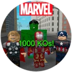 1000 KOs Roblox badge thumbnail