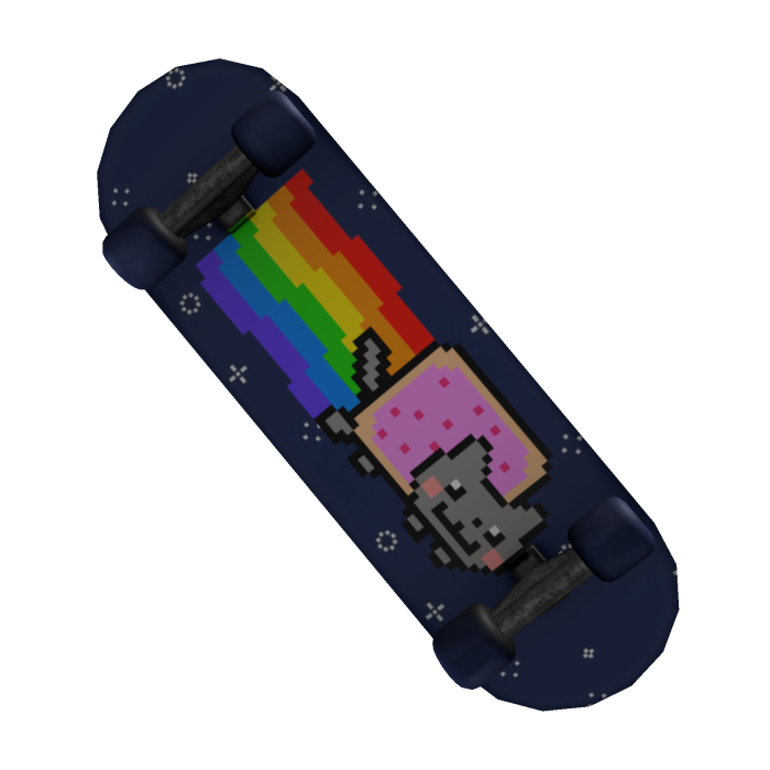 Nyan Cat Skateboard