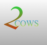 2 cows.