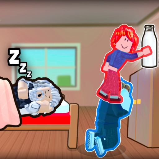 STEAL GRANDPA'S MILK🥛 official Roblox game thumbnail