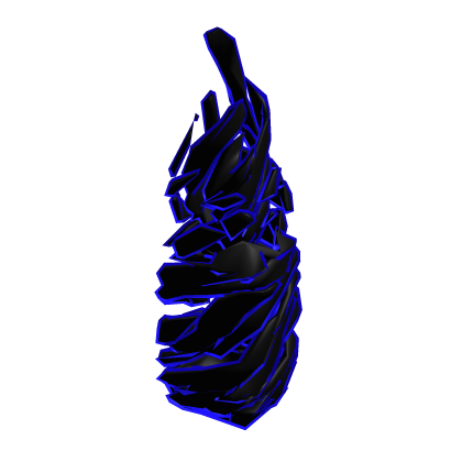 Full Right Arm Aura [ Black & Blue ]