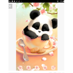 The Cute panda fam
