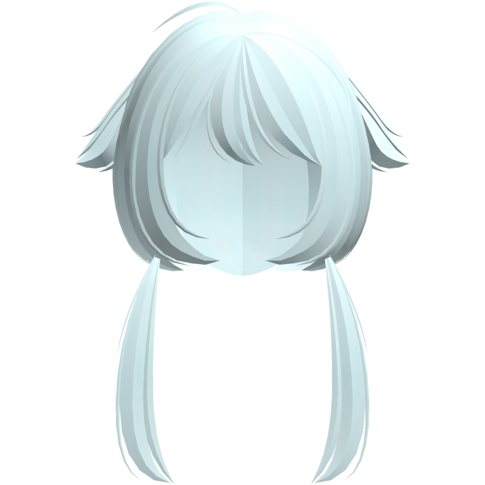 blue alternative jellyfish vkei hair