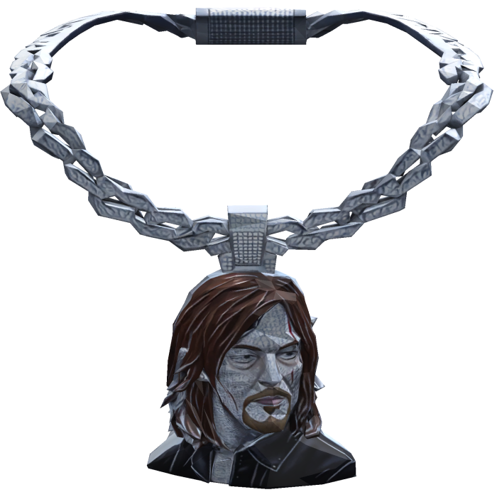 Iced Out Daryl Dixon The Walking Dead Chain 1.0