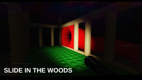 Slide in the woods
