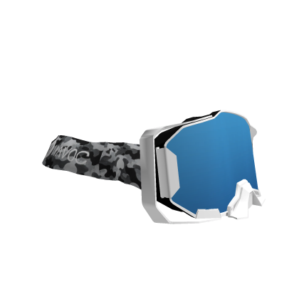 Goggles sideways Addon Arctic Blue