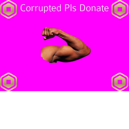 Pls Donate but a bit corrupted