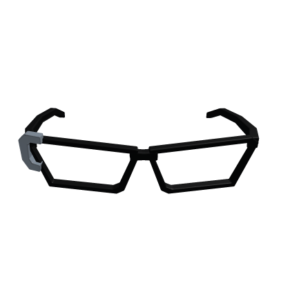 black split glasses