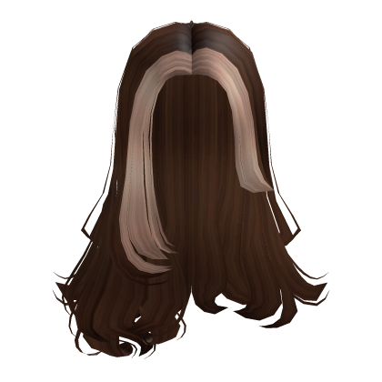 American Girl Long Hair in Brown and Blonde Roblox item