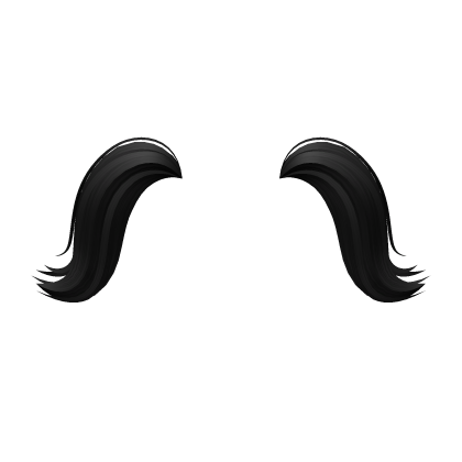 Adorable Short Hair Extensions Black Roblox item