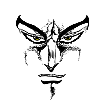 DIO's Manga Face Roblox decal