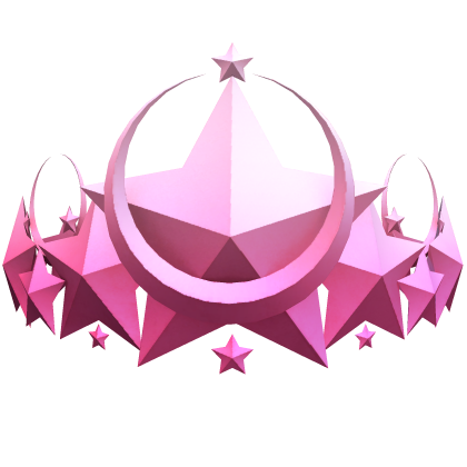 Pink Starstruck Crown Roblox item