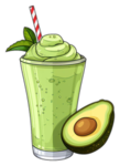 Avocado Mango Smoothie
