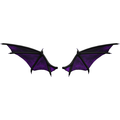 Purple Halloween Bat Wings Roblox NoFilter