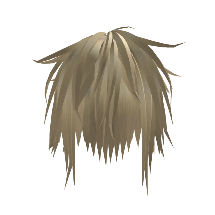 Blond Messy Wolf Cut Vkei Spiky emo Hair