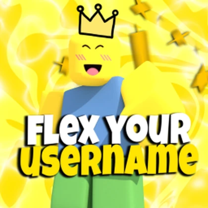 Flex Your Account Username Roblox group icon