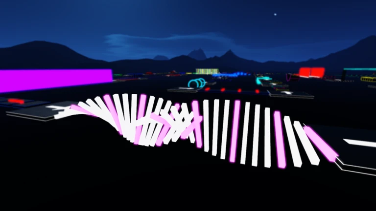 ¡Neon Obby Parkour! - Roblox