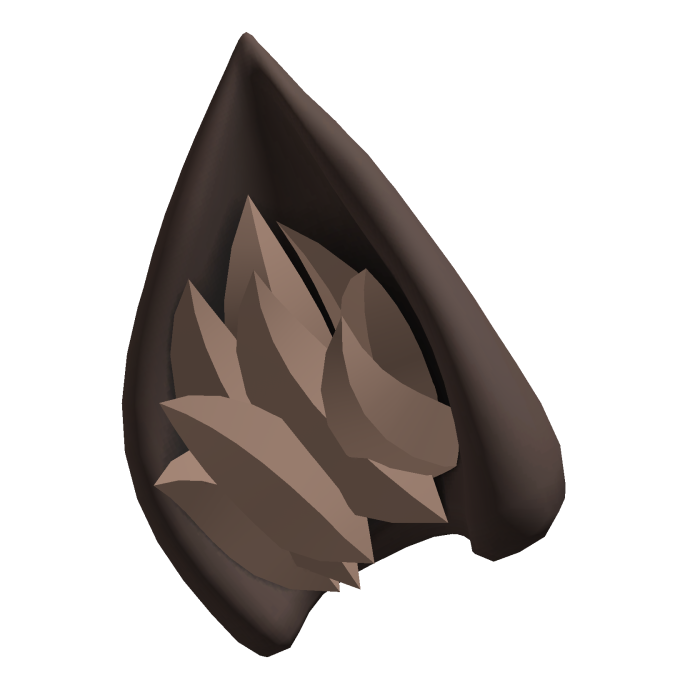 Brown Furry ear (R)