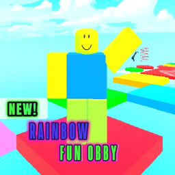 [UPD!] Rainbow Fun Obby! 🌈