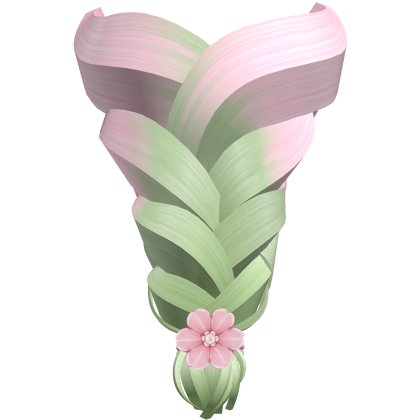 ♡ Mitsuri Kanroji's Pink & Green Sakura Back Braid