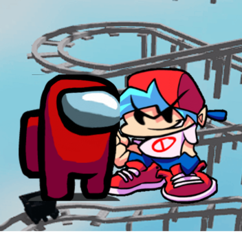 Cart Ride into FNF & AmongUs 