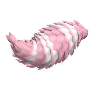 Raccoon Tail Pink White Blossom Cutecore Kawaii
