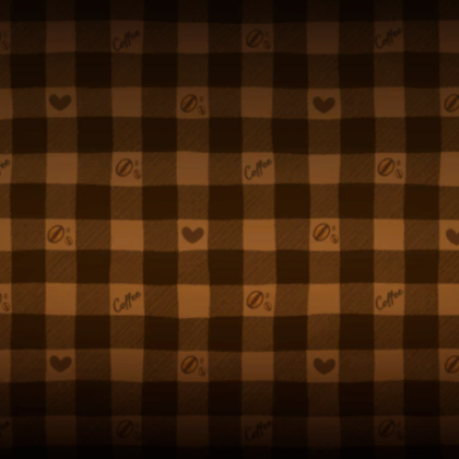 Cute Coffee Plaid