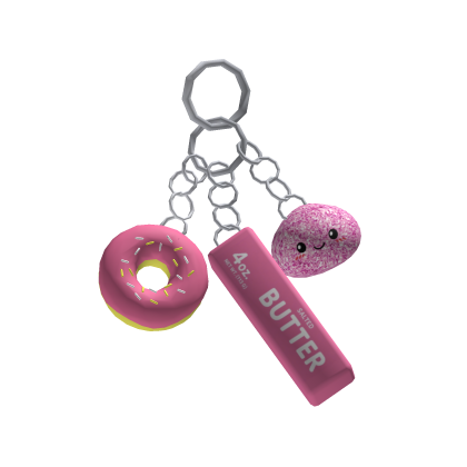 🩷 Pink Needoh Butter Dumpling Squishy Keychain Roblox item