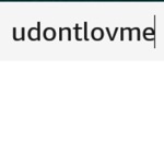 udontlovme