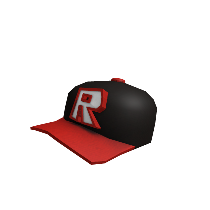 Roblox red baseball cap top