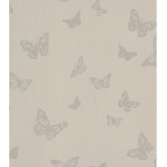 Fluttering beige butterflys