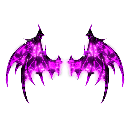 [GLOWS 💡] Emissive Magenta Storm Dragon Wings