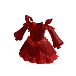 ♾️ Red butterfly fairy dress