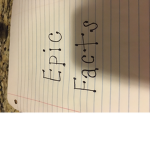 Epic facts