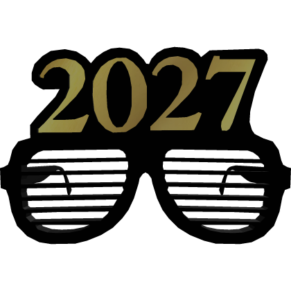 2027 New Years Glasses
