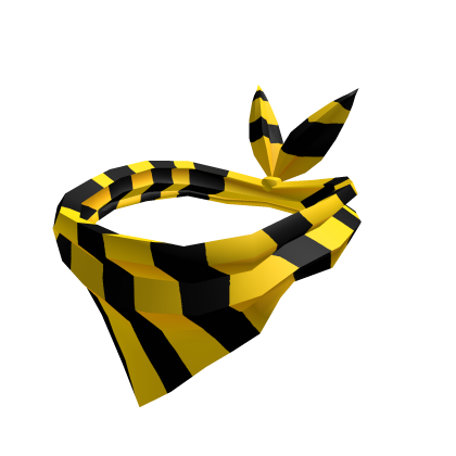 Caution Tape Bandana