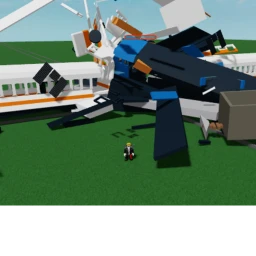 Train hits train icon